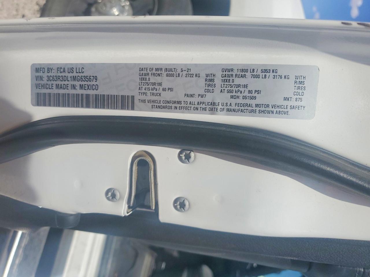 2021 RAM 3500 BIG HORN photo 23