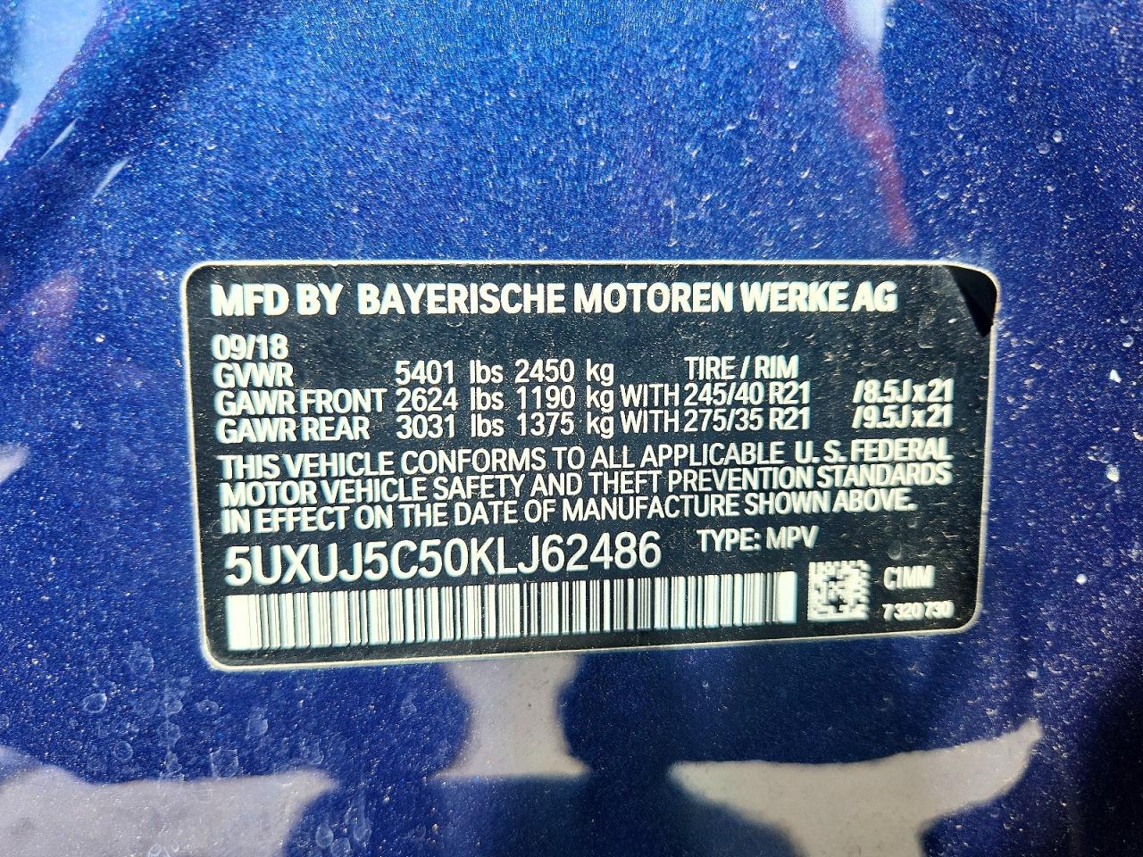2019 BMW X4 M40I photo 40