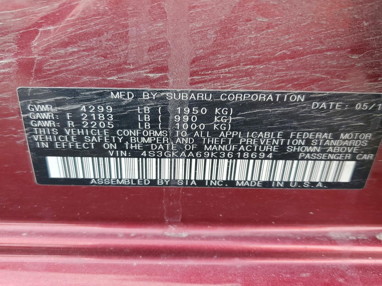 2019 SUBARU IMPREZA photo 34