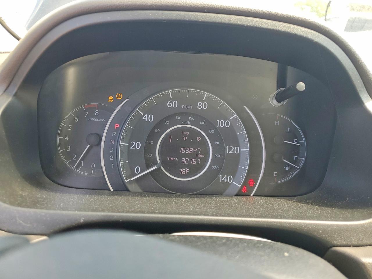 2012 HONDA CR-V EXL photo 17