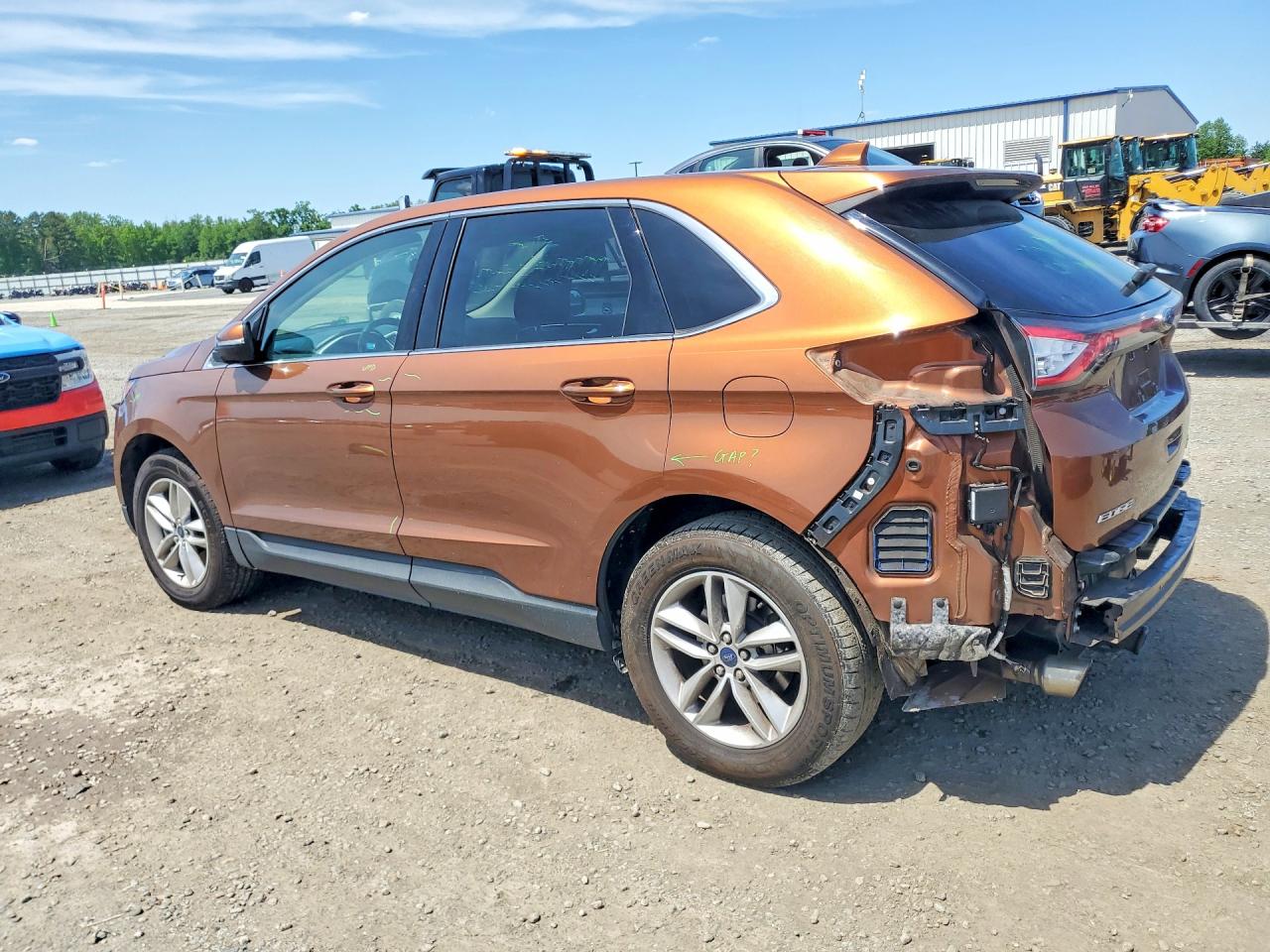 2017 FORD EDGE SEL photo 4