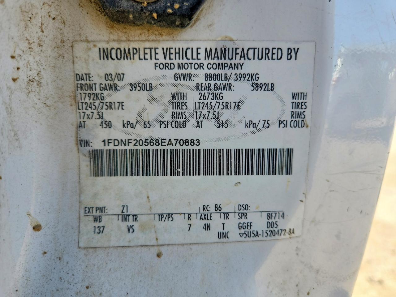 2008 FORD F250 SUPER DUTY photo 23