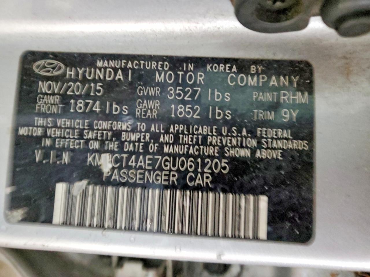 2016 HYUNDAI ACCENT SE photo 23
