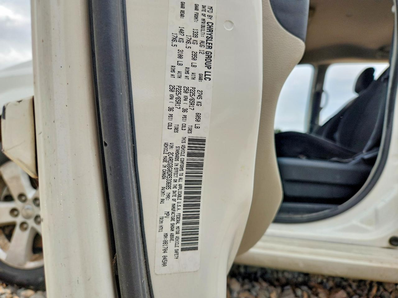 2013 DODGE GRAND CARAVAN SE photo 25