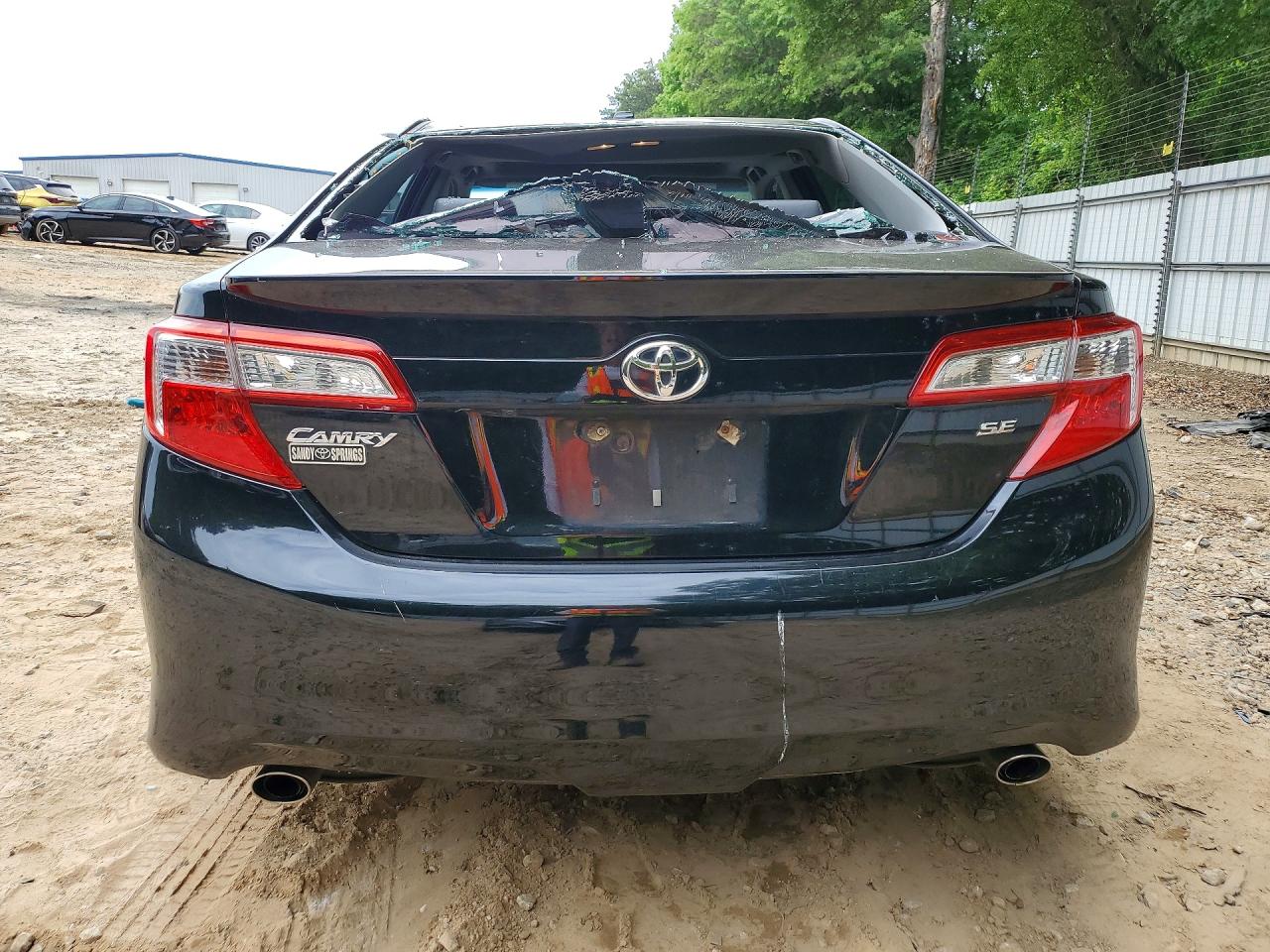 2012 TOYOTA CAMRY SE V6 photo 11