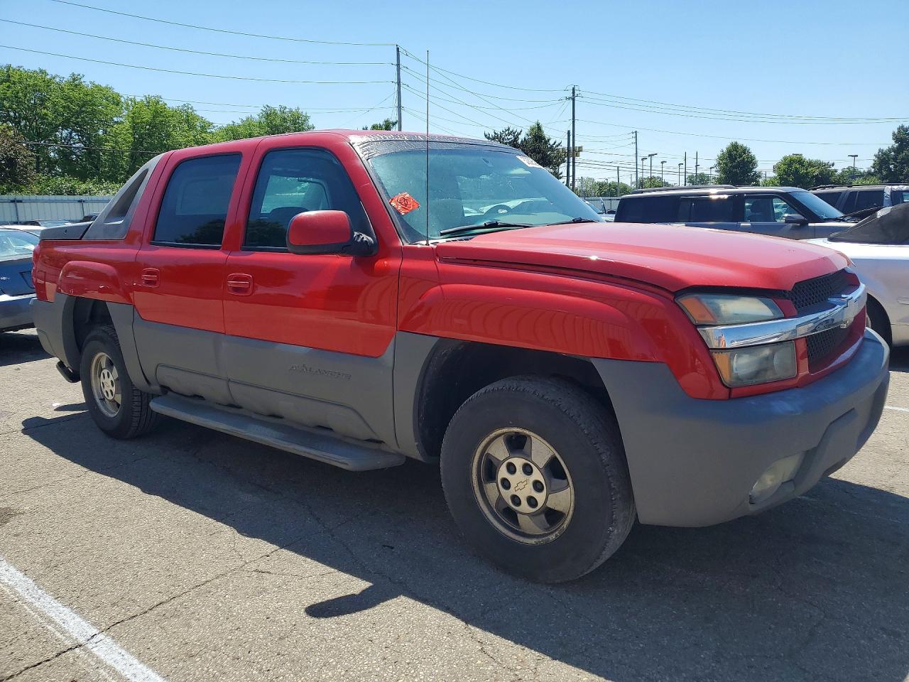 2002 CHEVROLET AVALANCHE C1500 photo 10