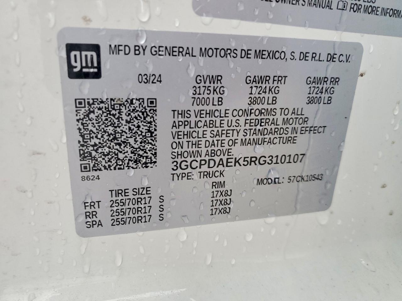 2024 CHEVROLET SILVERADO K1500 photo 12