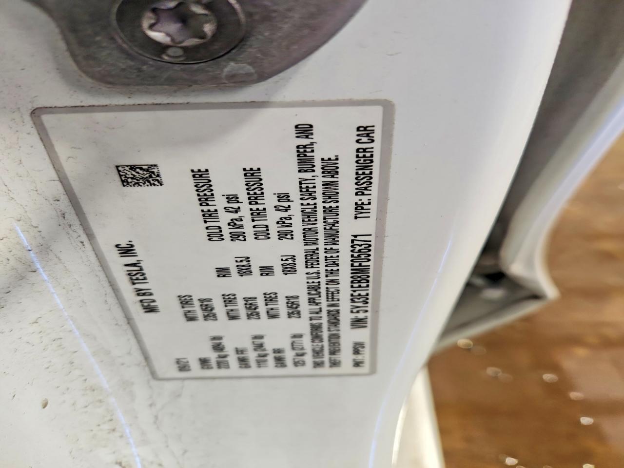 2021 TESLA MODEL 3 photo 25