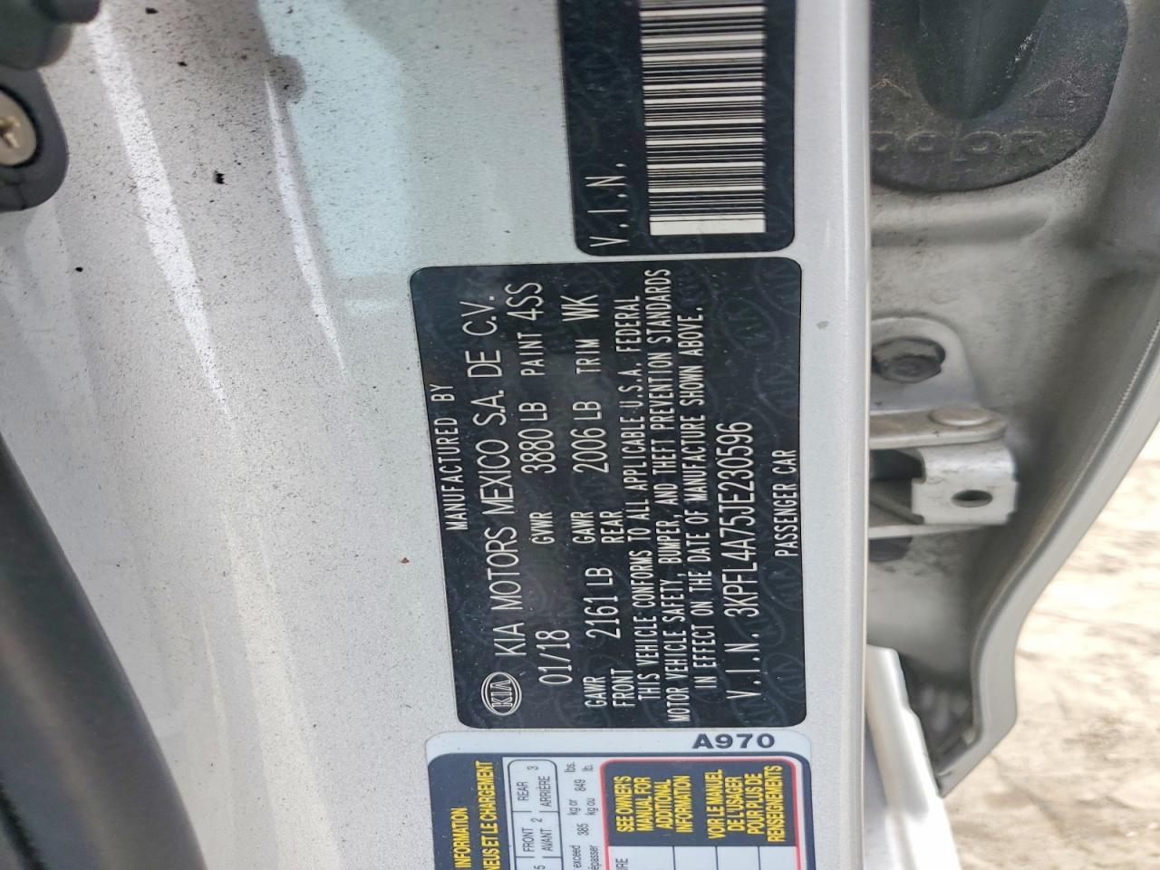 2018 KIA FORTE LX photo 34