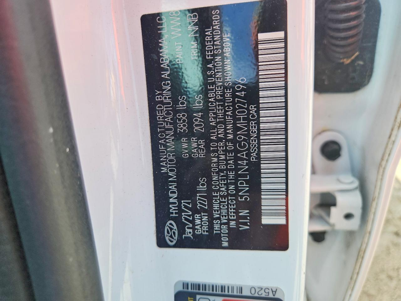 2021 HYUNDAI ELANTRA SEL photo 37