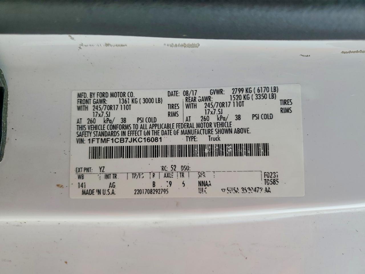 2018 FORD F150 photo 23