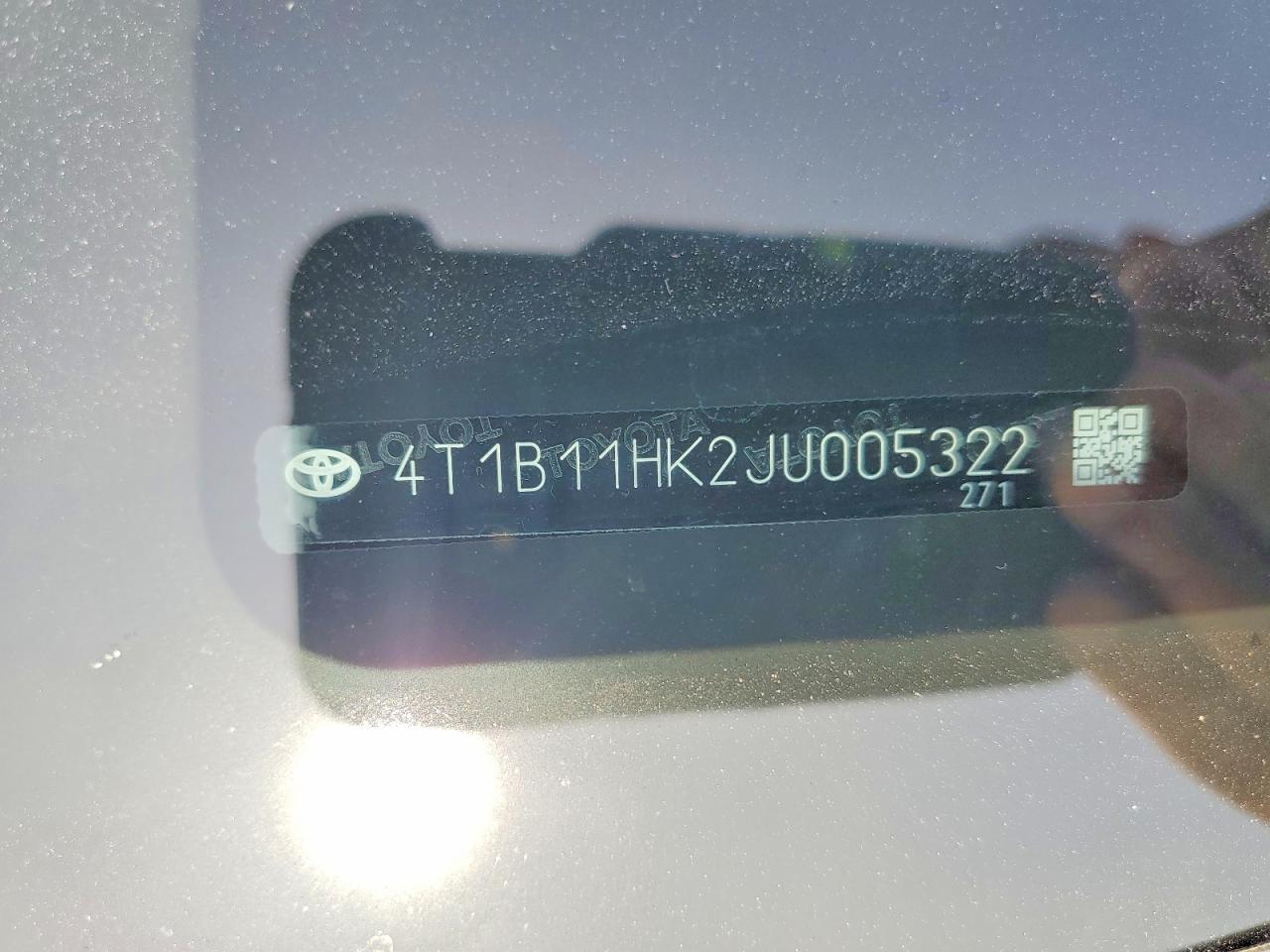 2018 TOYOTA CAMRY XLE photo 23