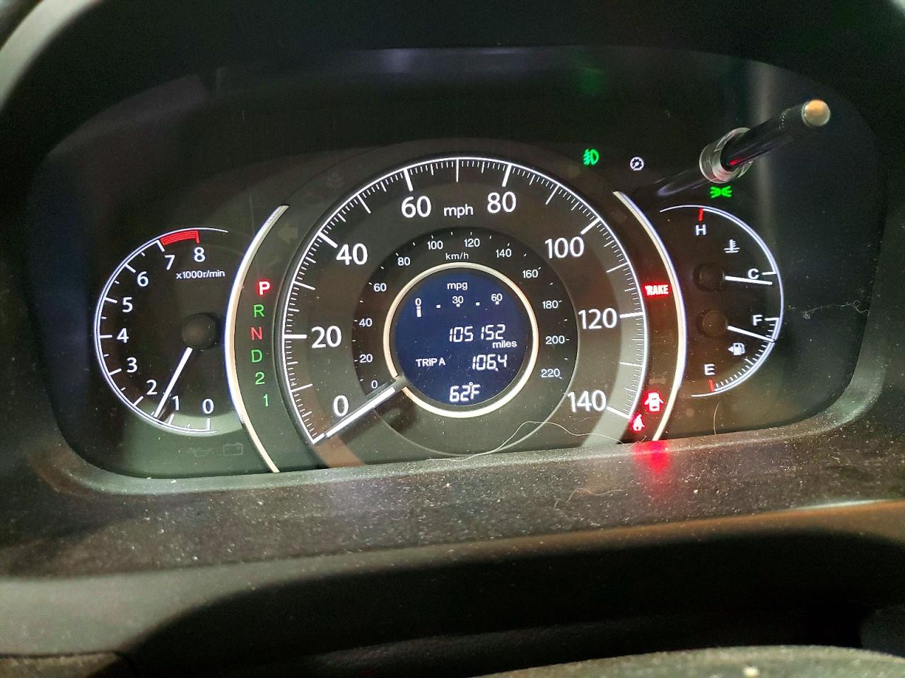 2014 HONDA CR-V EXL photo 17