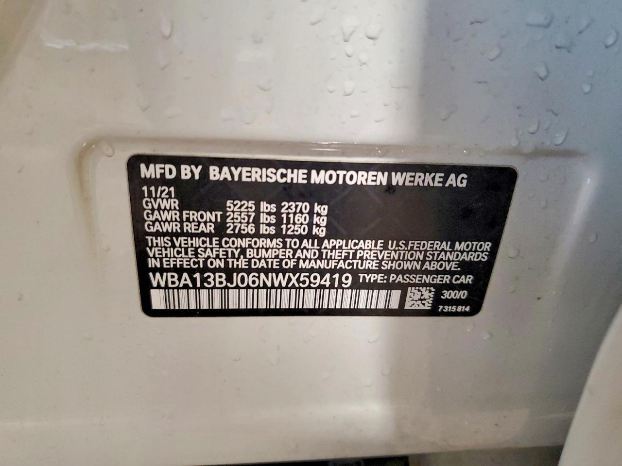 2022 BMW 530 XI photo 25
