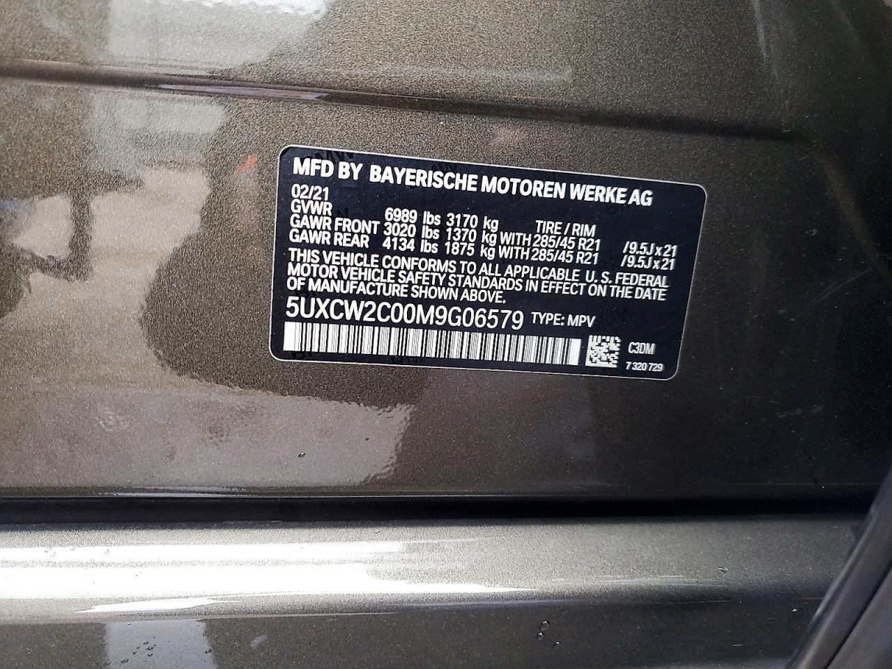 2021 BMW X7 XDRIVE40I photo 14