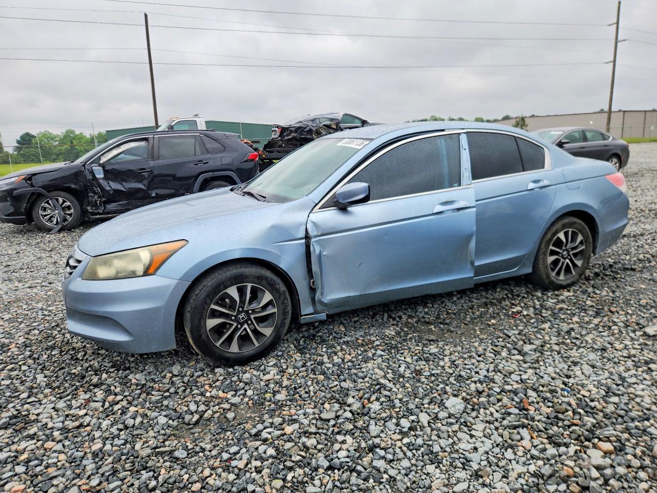 2011 HONDA ACCORD LX — SIDE damage — photo 1