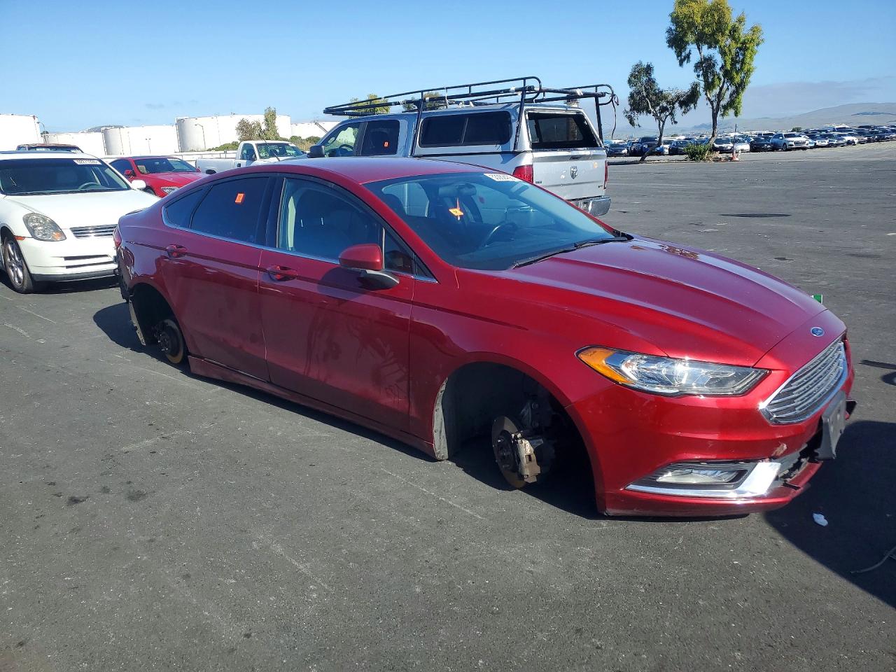 2017 FORD FUSION SE photo 7