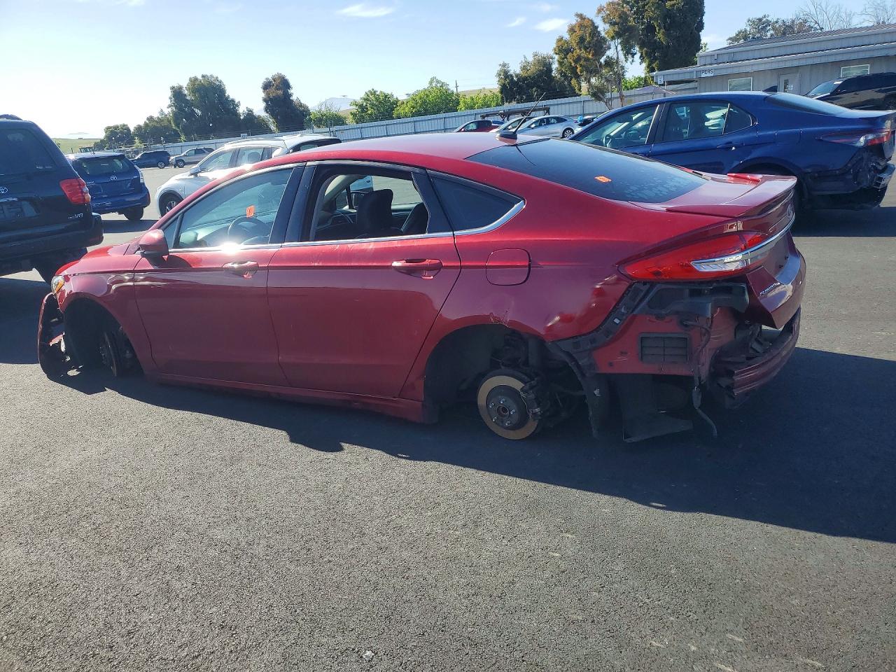 2017 FORD FUSION SE photo 3