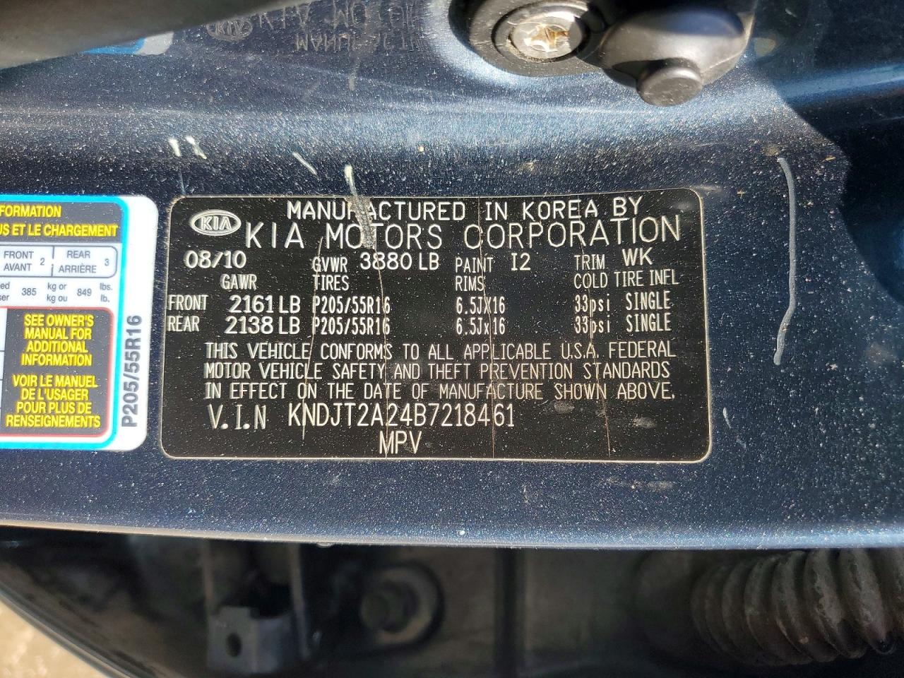 2011 KIA SOUL + photo 13