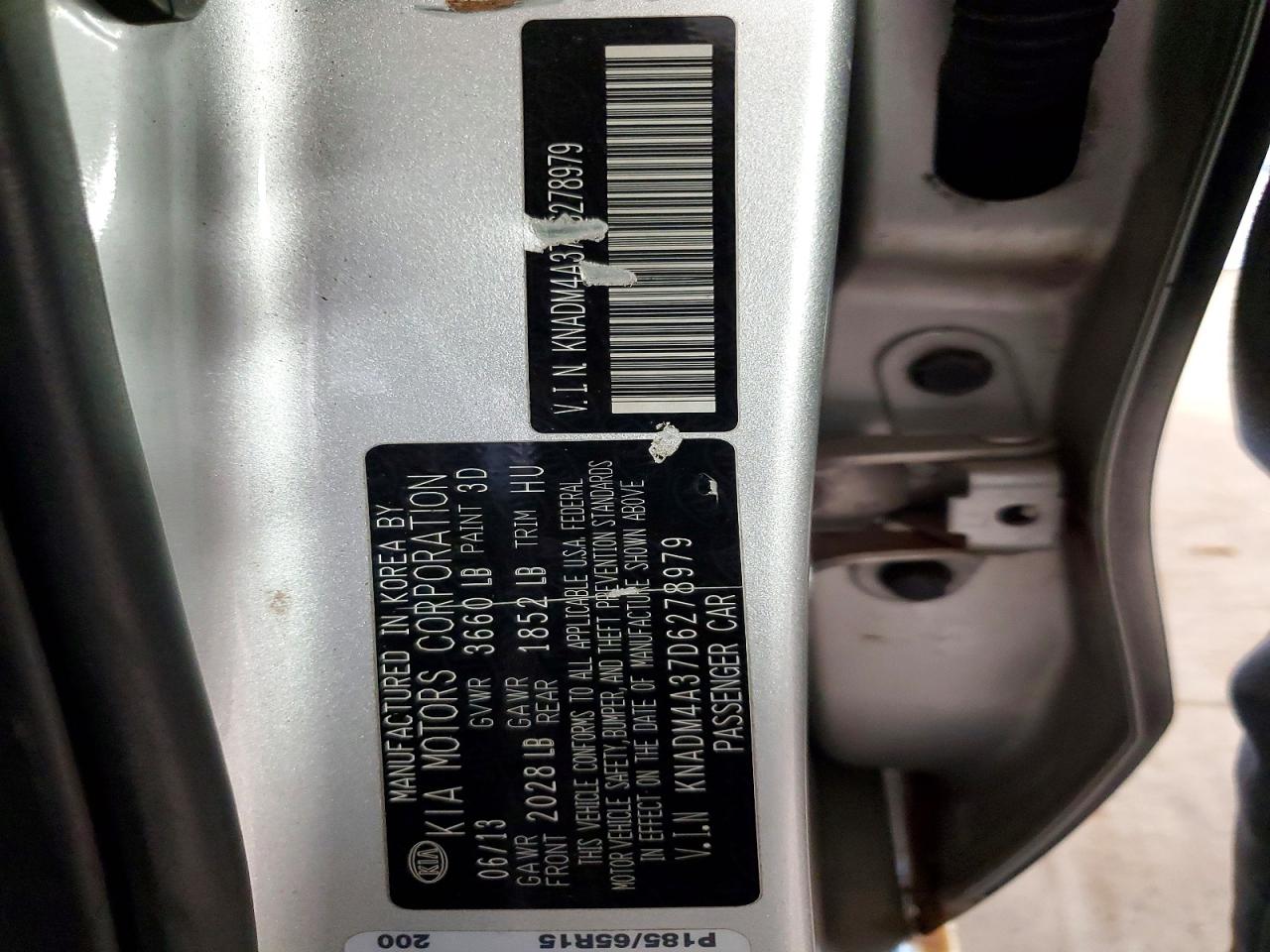 2013 KIA RIO LX photo 37