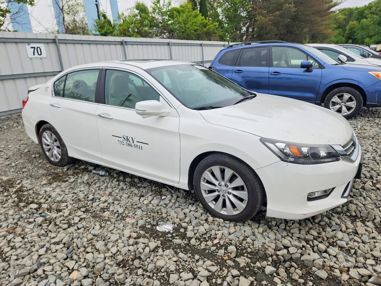 2014 HONDA ACCORD EX photo 7