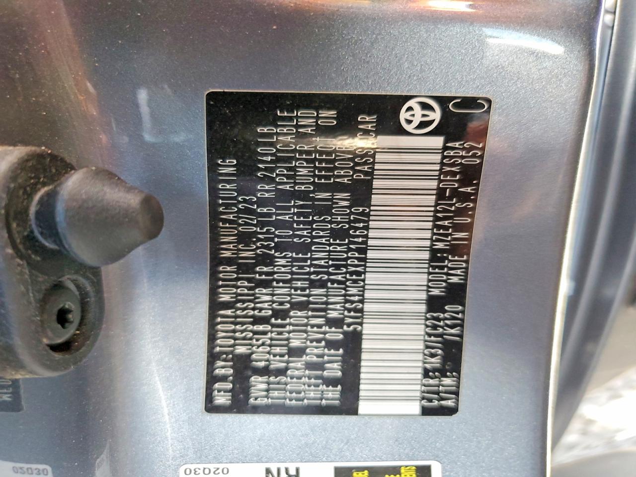 2023 TOYOTA COROLLA SE photo 34