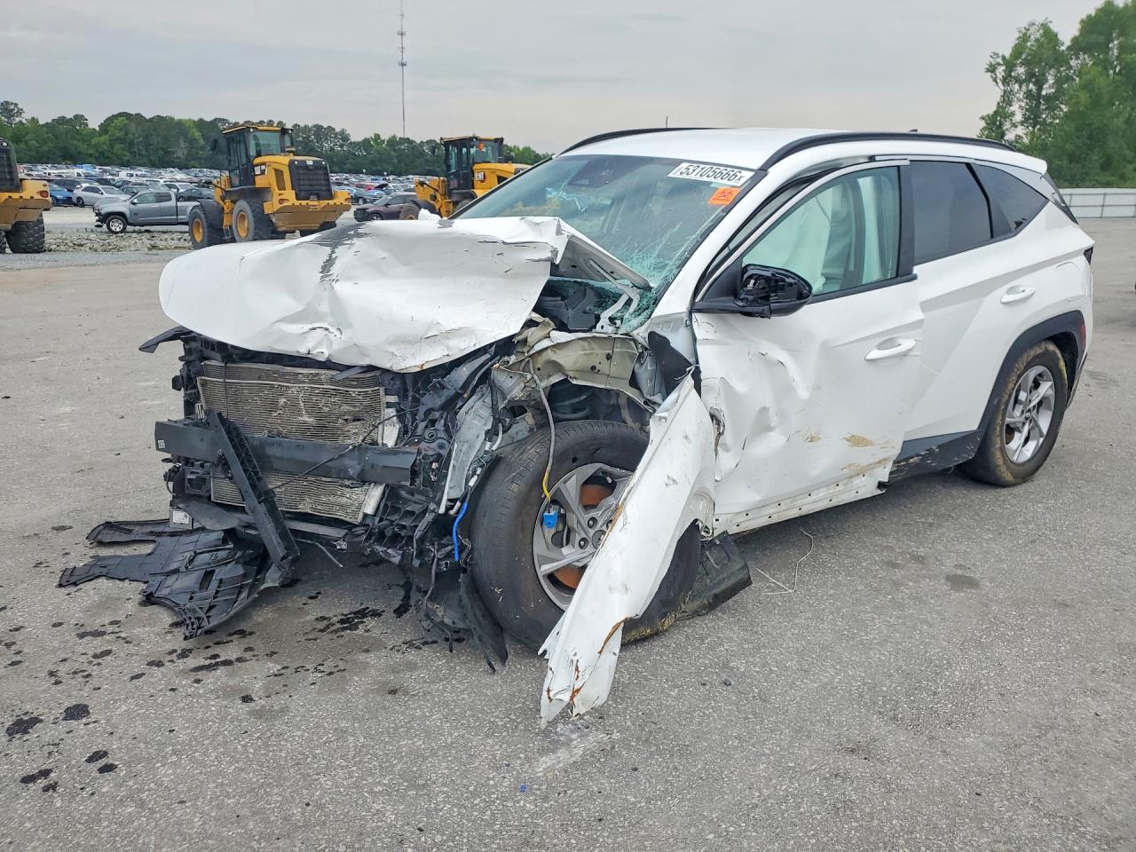 2024 HYUNDAI TUCSON SEL — FRONT END damage — photo 1