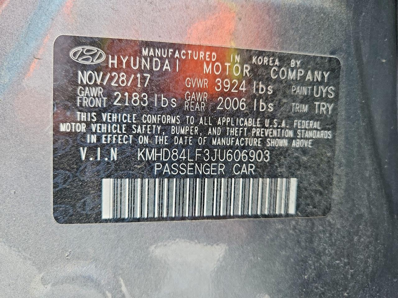 2018 HYUNDAI ELANTRA SEL photo 25