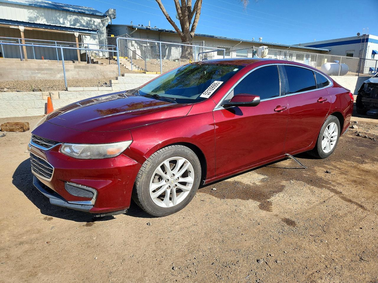 2016 CHEVROLET MALIBU LT — SIDE damage — photo 1