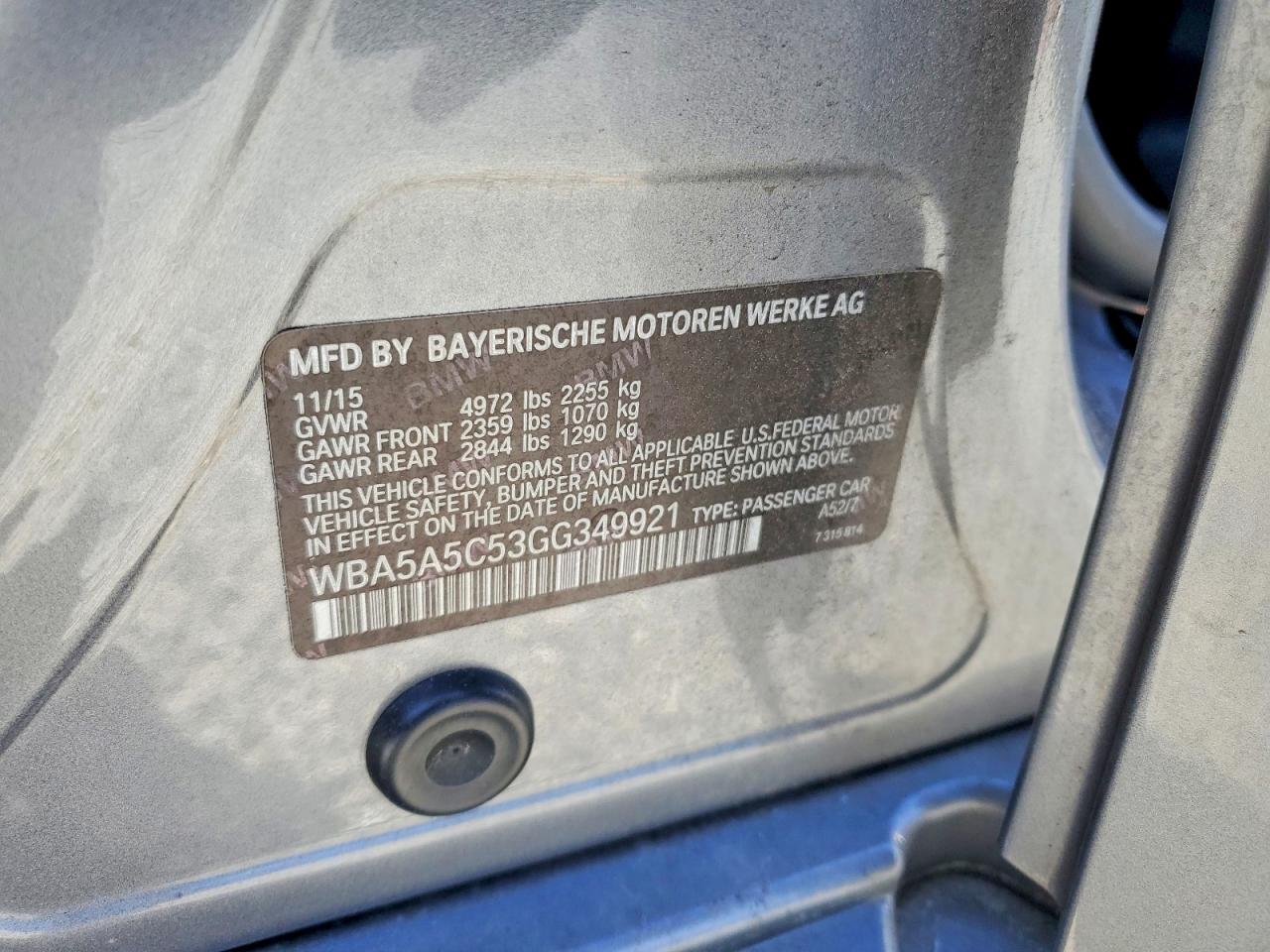 2016 BMW 528 I photo 23