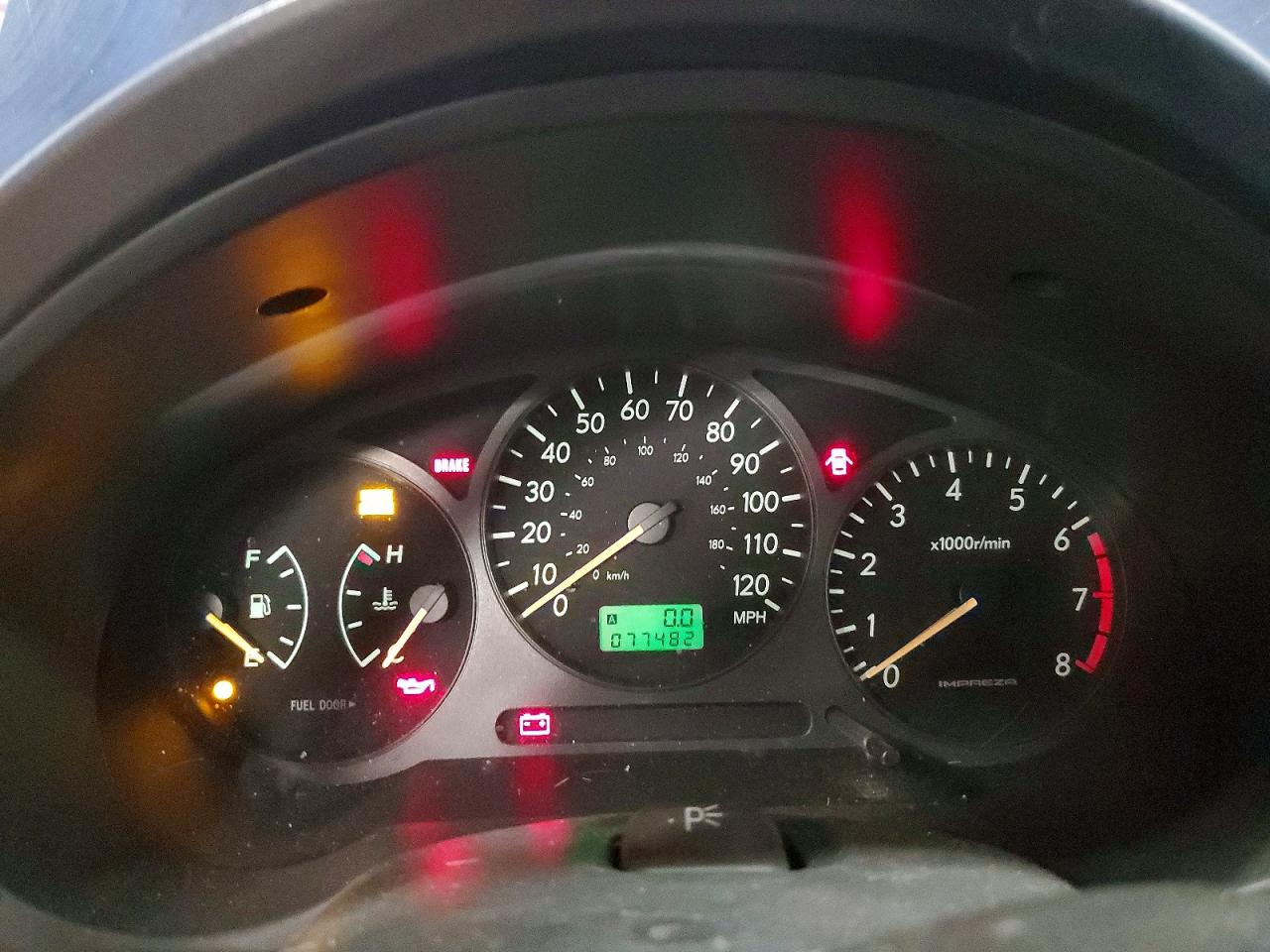 2003 SUBARU IMPREZA TS photo 9