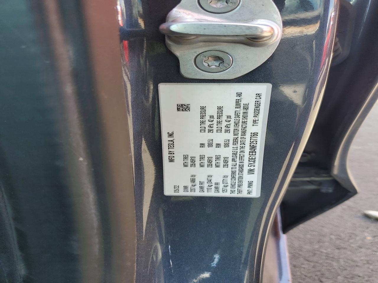 2022 TESLA MODEL 3 photo 34