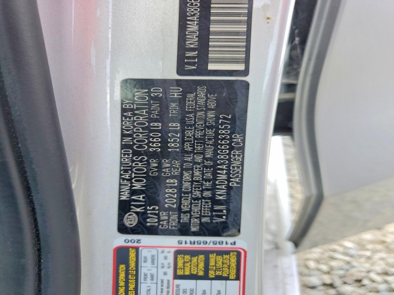 2016 KIA RIO LX photo 25