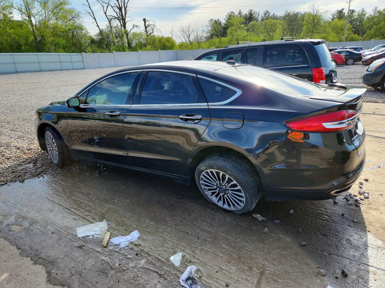 2017 FORD FUSION TITANIUM photo 3