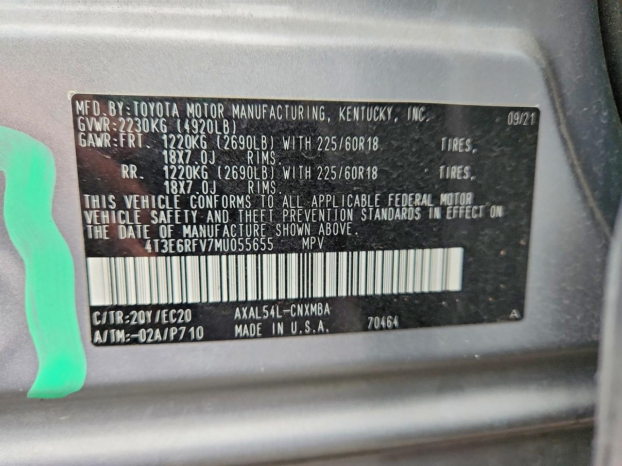 2021 TOYOTA RAV4 XSE photo 23