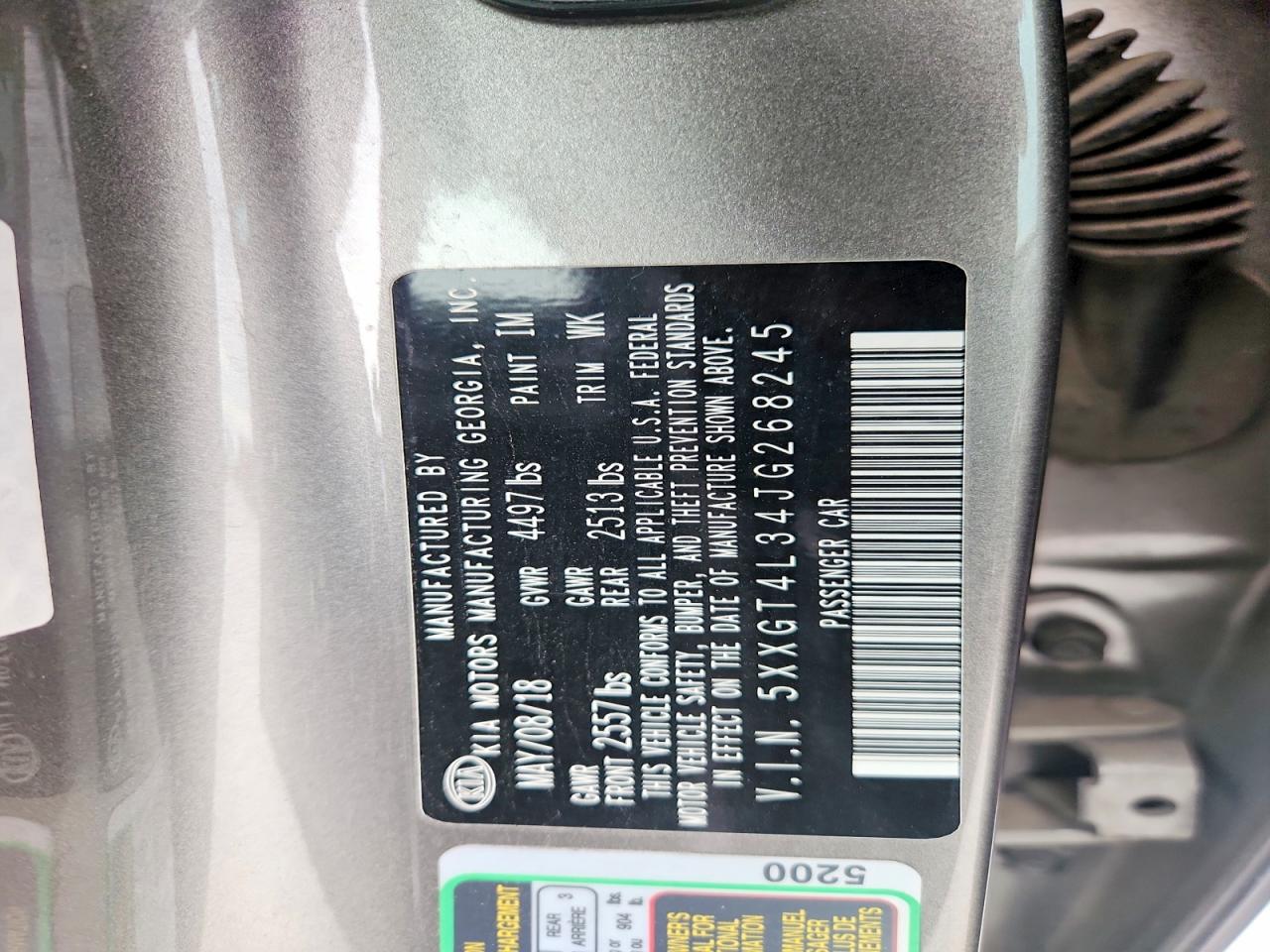 2018 KIA OPTIMA LX photo 37