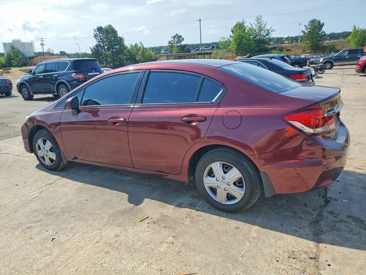 2014 HONDA CIVIC LX photo 2