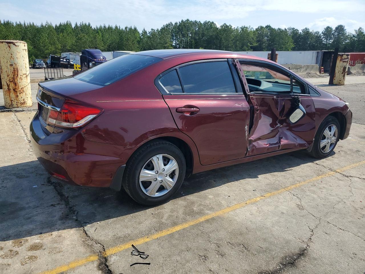 2014 HONDA CIVIC LX photo 3