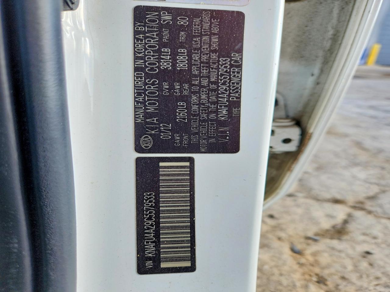 2012 KIA FORTE EX photo 23