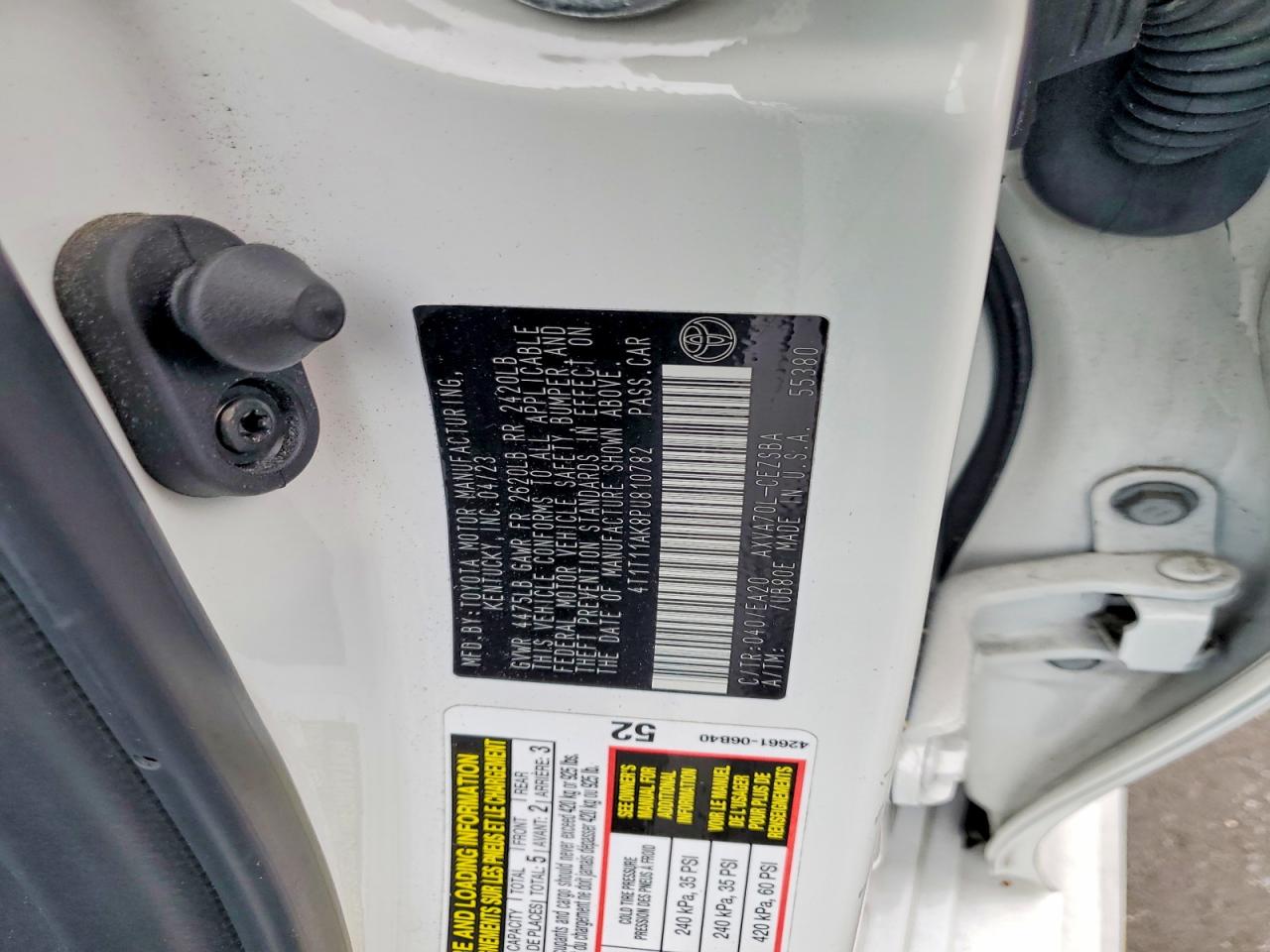 2023 TOYOTA CAMRY SE photo 13