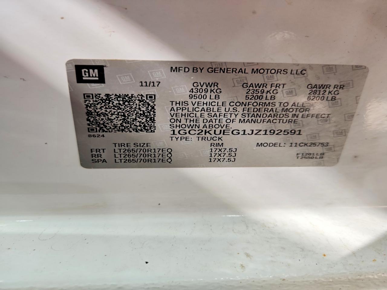 2018 CHEVROLET SILVERADO K2500 HEAVY DUTY photo 34