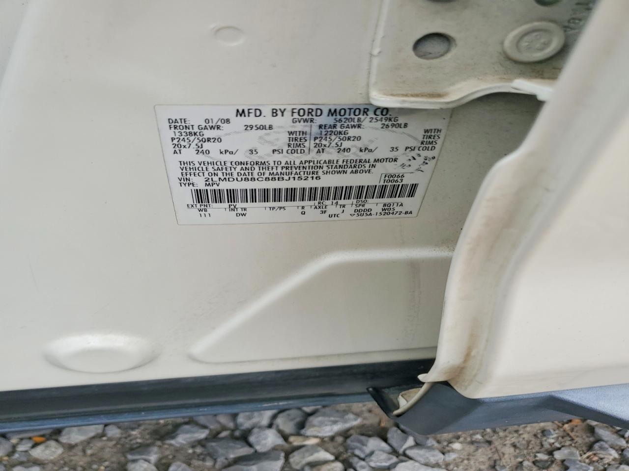 2008 LINCOLN MKX photo 25