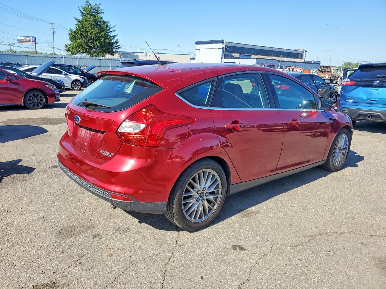 2014 FORD FOCUS TITANIUM photo 7
