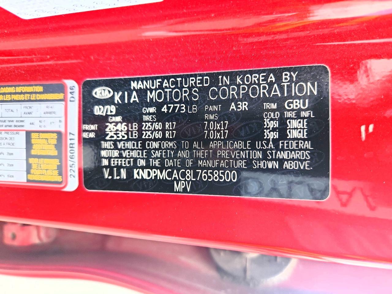 2020 KIA SPORTAGE LX photo 37