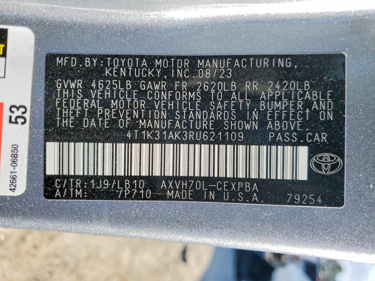 2024 TOYOTA CAMRY XSE photo 25