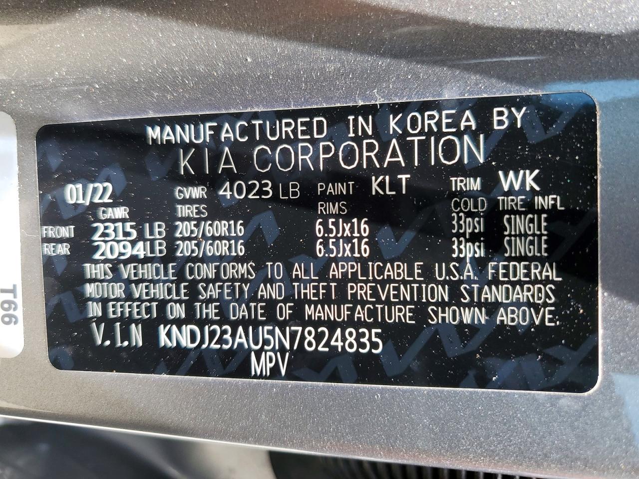 2022 KIA SOUL LX photo 25