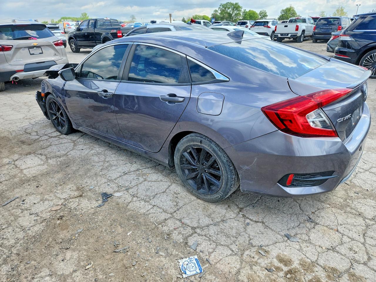 2020 HONDA CIVIC EX photo 3