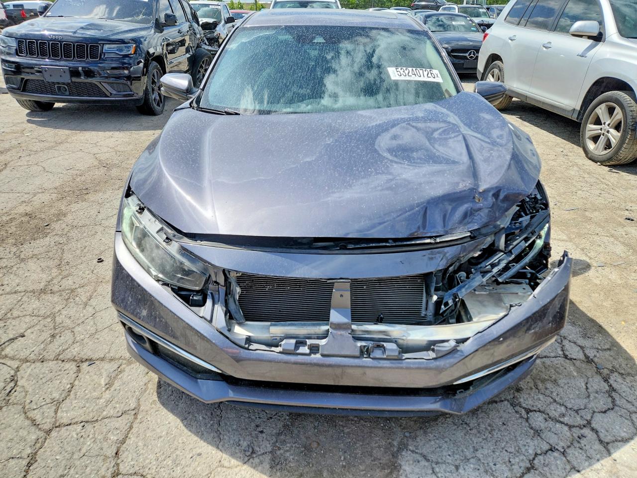 2020 HONDA CIVIC EX photo 9