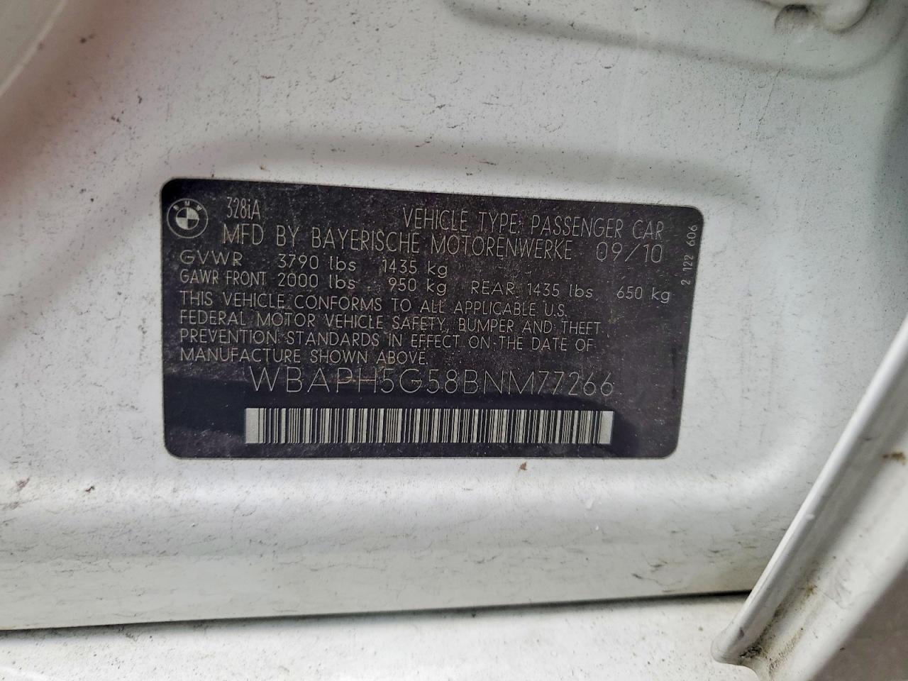 2011 BMW 328 I SULEV photo 23
