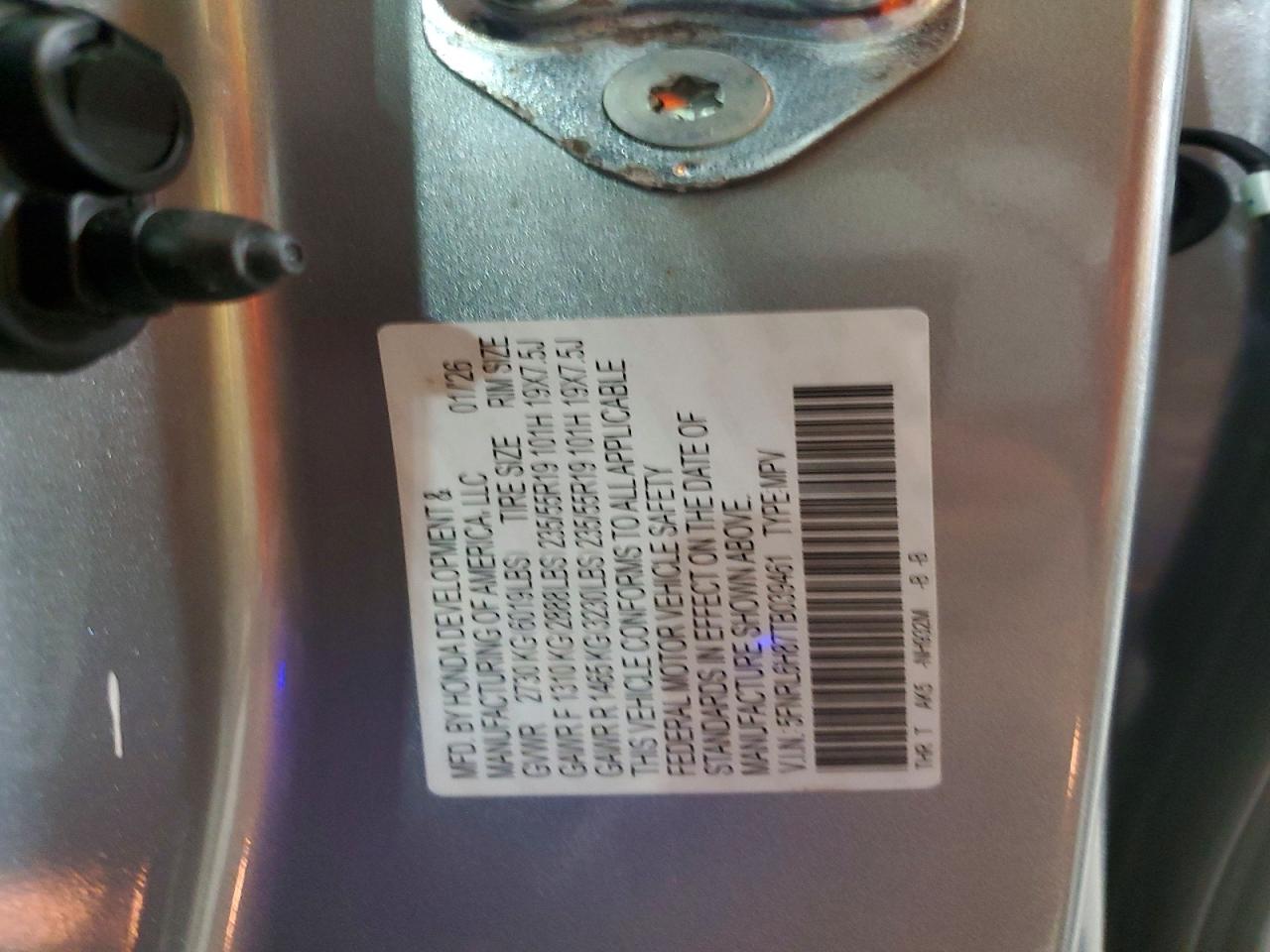 2026 HONDA ODYSSEY TOURING photo 25